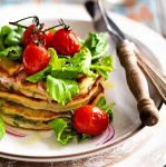 Rezept von: Kräuter-Pancakes ohne Mehl